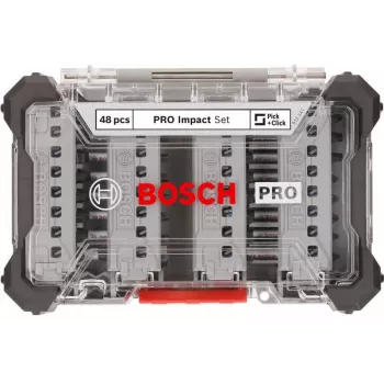 Bosch PRO Impact 48 detaļu skrūvgriežu uzgaļu komplekts (2608521U88)