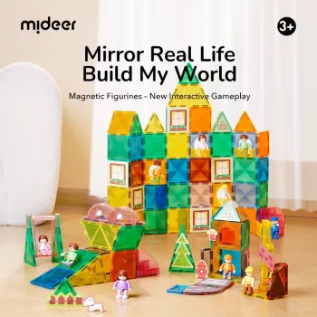 Mideer “Ģimene” MD1640 magnētu komplekts, 32 detaļas