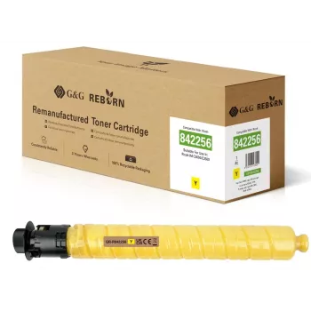 G&G saderīga dzeltenā tonera kasetne Ricoh 842256 (19 000 lappuses) GR-R842256