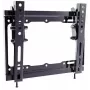 LOCTEK PSW698SST pilnas kustības TV sienas stiprinājums 17-42 collu ekrāniem līdz 20kg, melns