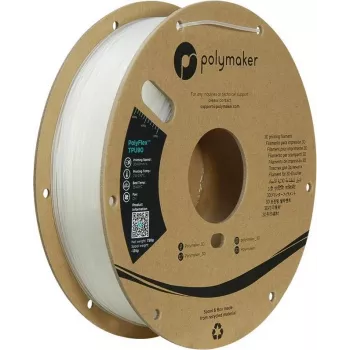 Polymaker PolyFlex TPU90 elastīgais TPU kvēldiegs 1,75mm 750g Clear PD02004