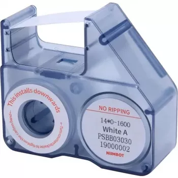 NIIMBOT termiskās pārneses oglekļa lentes rullītis balts N1 (1EH00025601)