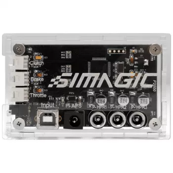 SIMAGIC Haptic Control Box (P2000-HCB) - 4 kanālu haptiskās atgriezeniskās saites vadības bloks P2000 pedāļiem