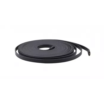 Kramer C-HM/HM/FLAT/ETH-25 High-Speed HDMI kabelis ar Ethernet, 7,6 m, plakans, dubulti ekranēts, melns 97-01014025