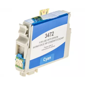 G&G saderīgs ciāna tintes kārtridžs Epson 34XL (C13T34724012) - paaugstinātas ietilpības 14614