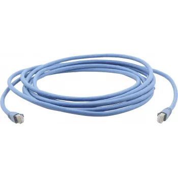 Kramer C-UNIKAT Series C-UNIKat-2 tīkla kabelis RJ-45 vīrišķais uz RJ-45 vīrišķais 61 cm U/FTP CAT 6a ekranēts bez halogēniem ar aizsargātiem aizbīdņiem izturīgs zils RAL 5012 99-3460002