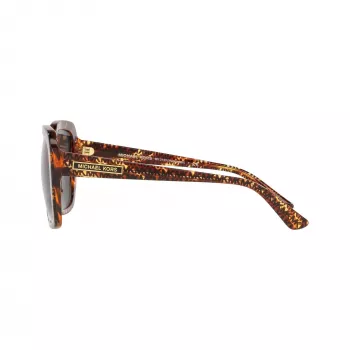 Michael Kors sieviešu saulesbrilles MK2140-366787, tumši raibbruņurupuča rāmis, brūnas gradienta lēcas, 55/18/140 mm