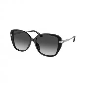 Michael Kors MK2185BU30058 Acetāta saulesbrilles sievietēm, Havana/Rūtainā rāmis, Brūnas lēcas, 54/17/140 mm