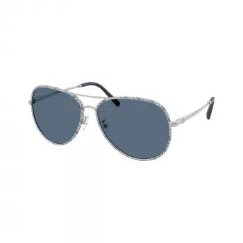 Tory Burch TY6114-32744L sieviešu saulesbrilles tumši Havana brūnas gradienta 60mm