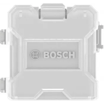 Bosch Accessories 2608522565 Pick and Click uzglabāšanas kaste M, atkārtoti aizverama, melna/sarkana