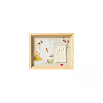 Tiny Love Simple Wooden Frame mazuļa roku un pēdu nospiedumu komplekts