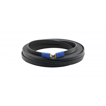 Kramer C-HM/HM/FLAT/ETH-3 High Speed HDMI kabelis ar Ethernet, 0,91 m, plakans, melns 97-01014003