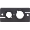 Kramer WCP-21 sienas plates ieliktnis - kabeļu pārvaldības caurlaide - balts (85-0003199)