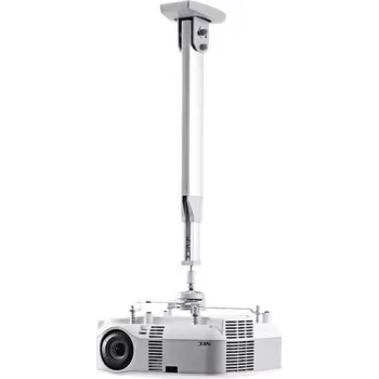 SMS Smart Media Solutions Projector CL V griestu stiprinājums, 12 kg, sudraba, alumīnijs, sasvēršana ±25°, pagriešana ±360°, rotācija ±360° AE021022