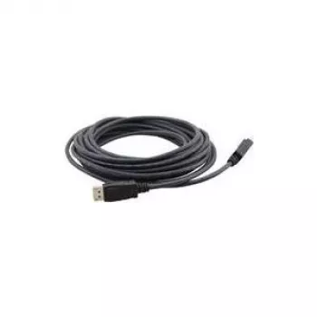 Kramer C-MDPM/MDPM DisplayPort kabelis, vīrišķais uz vīrišķo, 4,6 m, melns, 97-1717015