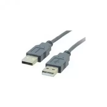 Kramer C-USB/AA-6 USB 2.0 kabelis, USB-A male uz USB-A male, 1,8 m, pelēks 96-0212006