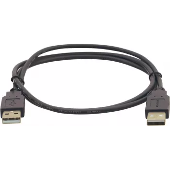 Kramer C-USB/AA-6 USB 2.0 kabelis, USB-A male uz USB-A male, 1,8 m, pelēks 96-0212006