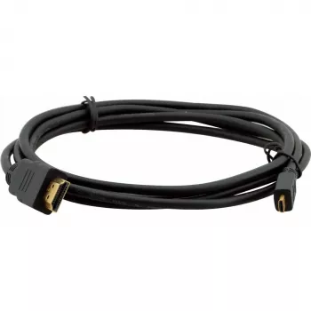 Kramer C-HM/HM/A-D-10 High-Speed HDMI kabelis ar Ethernet, Micro HDMI uz HDMI, 3 m, 4K@60Hz, melns 97-01116010