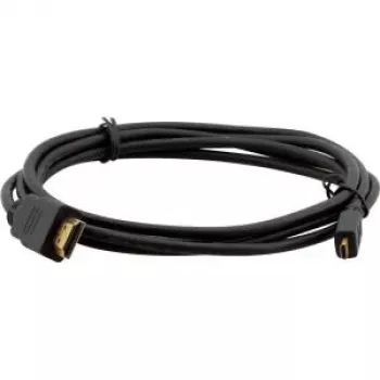 Kramer C-HM/HM/A-D-10 High-Speed HDMI kabelis ar Ethernet, Micro HDMI uz HDMI, 3 m, 4K@60Hz, melns 97-01116010