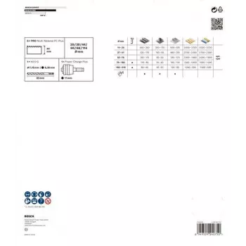 Bosch Progressor urbju komplekts kokam un metālam, 7 gab., 20-114 mm diametrs, Power Change turētājs, HSS bi-metāls, ar koferi 2608594431