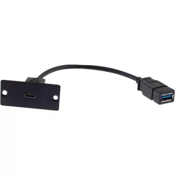 Kramer Electronics WU-CA(B) USB-C caurejošais modulis, melns 80-00026499