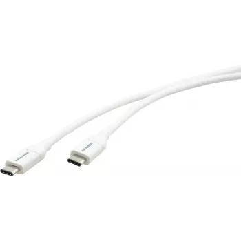 Kramer Electronics C-USB/CB-6 USB 2.0 kabelis, USB-C vīrišķais uz USB-B vīrišķo, 1,8 m, balts 96-02357106
