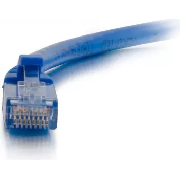 C2G 1m zils Cat6 snagless UTP PVC Ethernet komutācijas kabelis 83386