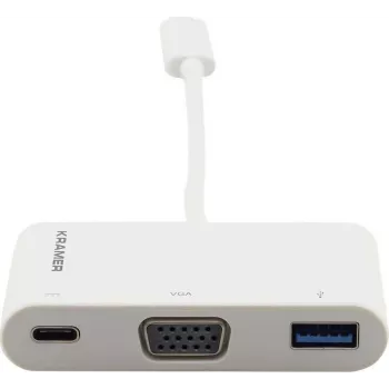 Kramer ADC-U31C/M1 USB-C uz VGA adapteris balts 99-97210003