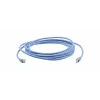 Kramer C-UNIKat-100 CAT 6a U/FTP tīkla savienojuma kabelis, RJ-45 uz RJ-45, 30,5 m, LSZH, zils RAL 5012 99-3460100