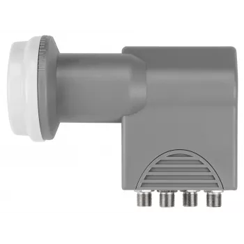 AXING SCO 4-10 Quattro LNB, 40 mm barošanas apvalks, 4 izejas, UHD/3D Ready SCO00410