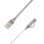 LinkIT plakanais U/UTP Cat6A tīkla kabelis, pelēks, 2,5 m, UTP-FL6A-00250-GY