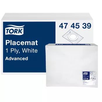 Tork Advanced balti galda paliktņi 27 x 42 cm, 500 gabali (474539)