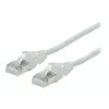 DÄTWYLER Cat.5e S/UTP vara komutācijas kabelis, PVC apvalks, AMP v2 savienotāji, melns, 1,0 m 21.15.7031