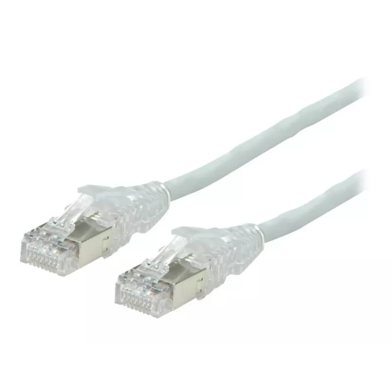 DÄTWYLER Cat.5e S/UTP vara komutācijas kabelis, PVC apvalks, AMP v2 savienotāji, melns, 1,0 m 21.15.7031