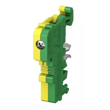 ABB SMISSLINE TP aizsargzemējuma spailu bloks 10 mm² skrūvju spaile zaļi-dzeltens ZLS919 (2CCA183441R0001)