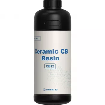 SHINING 3D CERAMIC C&B CG12-A1 0,5kg 3D drukāšanas sveķi zobu kroņiem un tiltiem M00004731