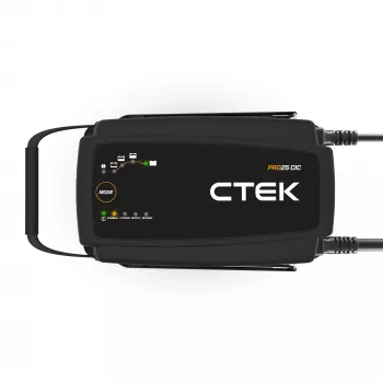 CTEK PRO25 CiC EU 40-480 Profesionāls 12V 25A automātiskais akumulatoru lādētājs svina-skābes un litija akumulatoriem