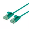 ROLINE RM UTP Patch kabelis Cat.6A/Class EA SLIM zaļš 0.15m 21.45.3430
