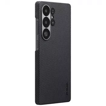 PITAKA Cairn Case MagSafe vāciņš Samsung Galaxy S25 Ultra melns-pelēks