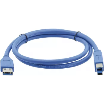 Kramer C-USB3/AB-6 USB 3.0 kabelis, USB-A male uz USB-B male, 1,83 m, zils 96-0235006