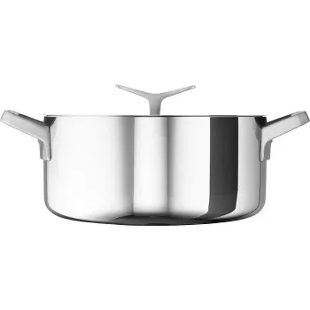 Electrolux Infinite Chef 3L kastrolis ar vāku, nerūsējošais tērauds, indukcijas un cepeškrāsns drošs līdz 250°C