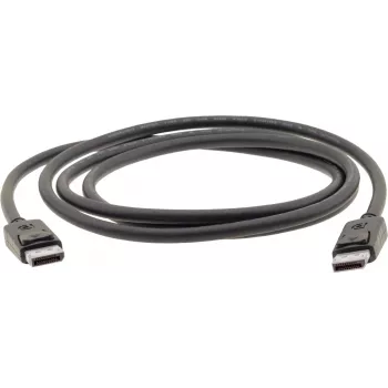 Kramer C-DP-50 DisplayPort kabelis 15,2m 4K melns ar fiksatoriem 97-0617050