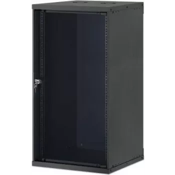Intellinet 19 inch tīkla sienas skapis, Basic Line, 20U, 560 mm dziļums, melns RAL 9005 (716796)