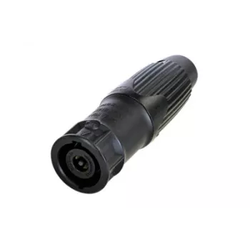Neutrik NLT8MXX-BAG 8 polu speakON vīrišķais kabeļa savienotājs, melns