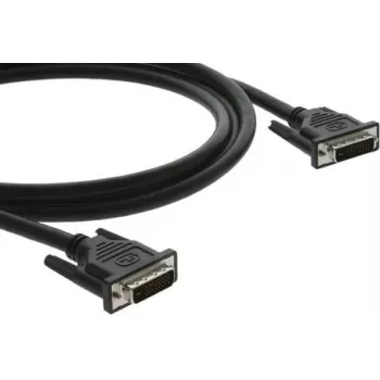Kramer C-DM/DM-6 DVI-D Dual Link kabelis, 1,8 m, formēti savienotāji, melns 94-0101006