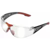 Honeywell AIDC 1035641 Aizsargbrilles ar caurspīdīgām lēcām, sarkans rāmis