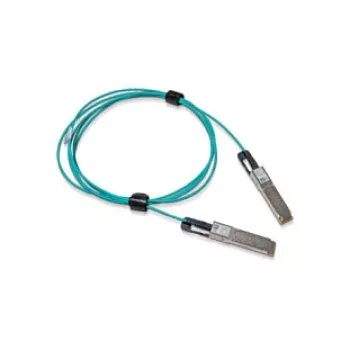 NVIDIA Mellanox MFS1S00-V010E 200GBase-AOC tiešā savienojuma kabelis - QSFP56 uz QSFP56 - 3m aktīvais optiskais kabelis