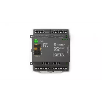 Arduino Opta Analogās paplašināšanas modulis AFX00007 - 4 konfigurējami analogie ieejas, 2 analogie izejas, 12-24 VDC, DIN sliedes montāža