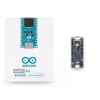 Arduino Nano R4 H - R4 RA4M1 ar lodētiem headeriem (ABX00143)