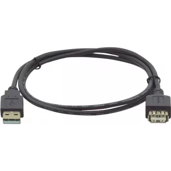 Kramer Electronics C-USB/AAE-10 USB 2.0 kabelis, USB-A vīrišķais uz USB-A vīrišķo, 3 m, balts 96-02121010
